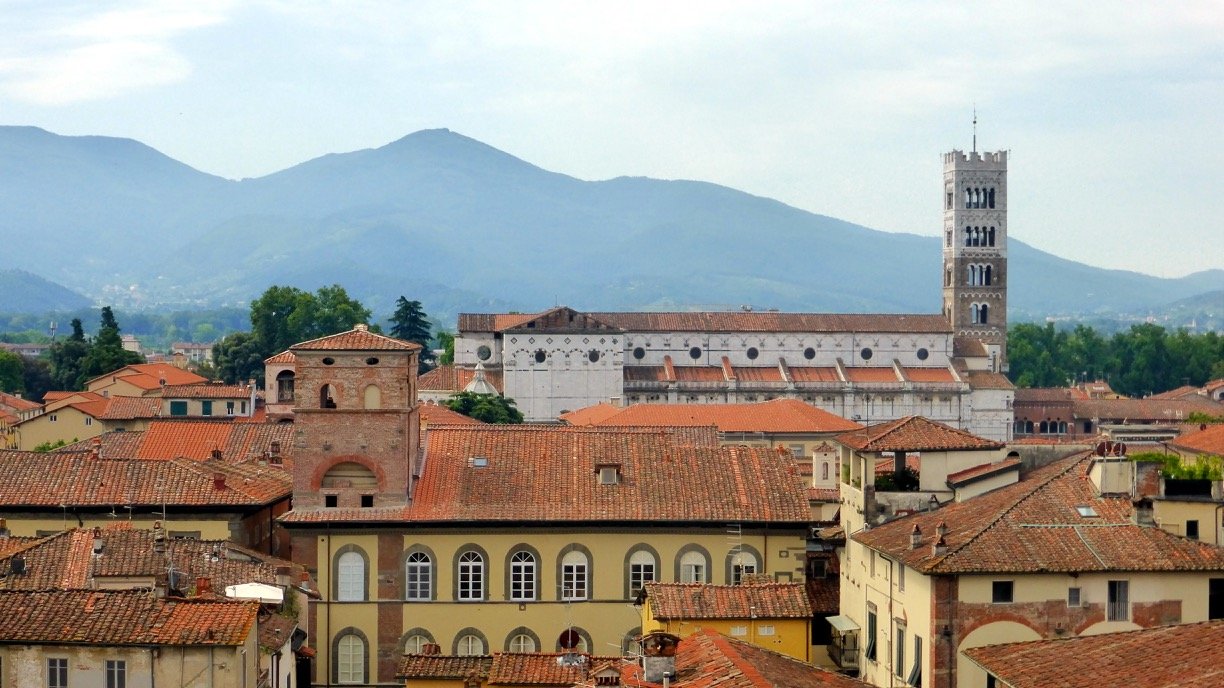 Italy Lucca (from) Guinigi Tower 2016-004