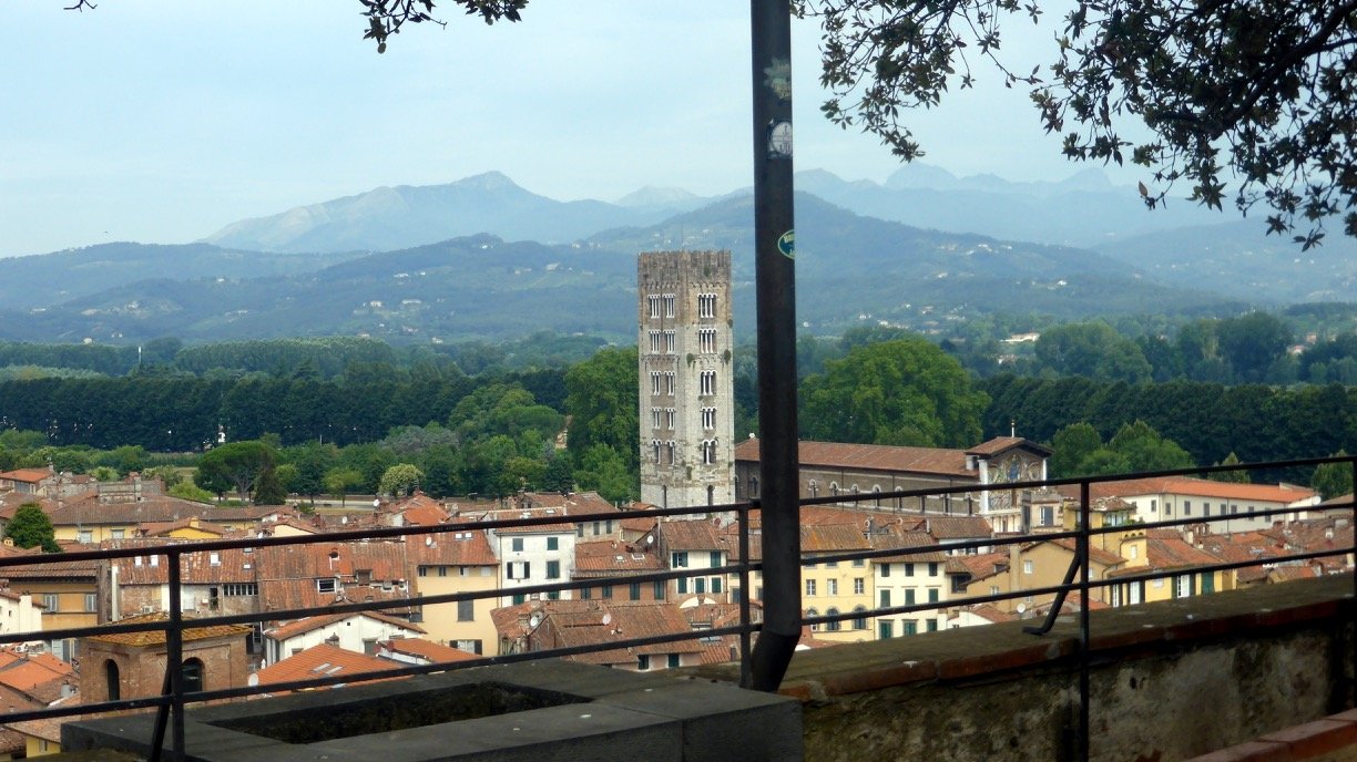 Italy Lucca (from) Guinigi Tower 2016-011