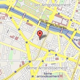 Paris Hotel St Vincent Map