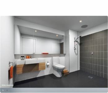 Ville Apartments Parkville Bathroom